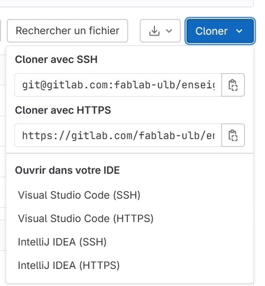 cloner clé SSH